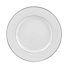 an empty white plate on a white background