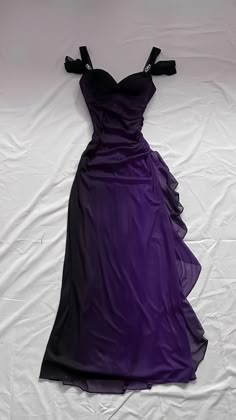 Pretty Dresses For Dance, Mermaid Dress Purple, Dark Purple Sun Dress, Dark Purple Lace Prom Dress, Purple Spaghetti Strap Dress, Night In Olympus Prom Dress, Purple Black Prom Dress, Dark Purple Elegant Dress, Black And Purple Prom Dresses