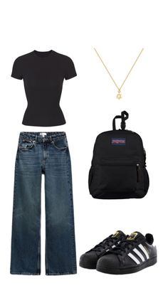 Street Style Outfits Casual, Mode Ulzzang, Top Shorts Set, Casual Preppy Outfits, Outfit Inspo Casual, Stripe Fabric, School Looks