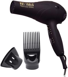 Hot Tools 1875W Turbo Hair Dryer is lightweight, conditions your hair for a shinier finish without the frizz. The Curly Girl Method, Salon Hair Dryer, Ionic Hair Dryer, Professional Hair Dryer, Hair Frizz, Texturizer On Natural Hair, Curly Girl Method, Hot Tools, Blow Dryer