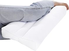 PRICES MAY VARY. 【Extra Long&Wide Size& Thicker】20"x13"x5". This really helps hip and leg pain. Unlike other pillows that only support your knee,HOMBYS knee pillow is long enough to provide support of the entire lower leg from knee to ankle. The divot/seam down the middle makes it easier to keep your leg in place and to switch sides without struggling to rearrange the pillow. 【Special Grooves Designed】Unlike other normal knee pillow, we designed this groove for you to place your legs, the centre is recessed so that your legs don't slide so much that they come off the pillow, providing a fixed support without the need for any straps to bind your legs, heavy straps tightly against your legs may make you feel hot and sweaty. 【Relaxing the Body for Sound Sleep 】This one is great as you can put Sleeping On Back, Spine Alignment, Knee Pillow, Leg Pillow, Lower Back Pain Relief, Side Sleeper Pillow, Leg Pain, Side Sleeper, Feeling Hot