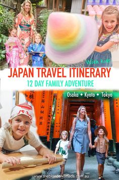 japan travel itinerary 12 day family adventure from tokyo to tokyo, with kids