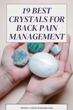 In today’s fast-paced world, chronic back pain is a common ailment, closely tied to our modern lifestyle.  It’s a condition that can significantly affect social, financial, and vocational aspects of life.  Enter crystals, nature’s own remedy, known to support the healing process, offering pain relief and addressing the underlying causes of lower back pain.  Recognized by therapists, energy healers, Reiki practitioners, and athletes around the globe, these stones are praised for their ability to improve health and overall wellbeing.  #backpain #backpainrelief #crystalsforbackpain #lowerbackpainrelief #upperbackpainrelief #gemstones #backpaincrystals #crystalsforlowerbackpain #healingcrystalsforbackpain Healing Crystals And Stones, Crystals For Lung Health, Crystals For Back Pain, Crystals For Pain Relief, Crystal For Health, Best Healing Crystals, Chronic Back Pain, Stone Properties, Best Crystals