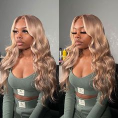 Product Details: Wig Type Lace Frontal or Closure Wig Material 100% Human Hair, Last for 1+ years Texture Body Wave Density 180% or 250% Color Ash Blonde Lace Transparent Lace Cap Size Standard Medium Size (S or L size custom pls contact customer service) Features Pre-plukced Hairline Handling Time Ship within 24 hours after payment Delivery Time 3-5 Business Days Free Shipping Return Policy Free Return within 30 Days Ash Blonde Wigs For Black Women, Ash Blonde Wig Styles, Ashy Blonde Wig Black Women, Tone Blonde Wig Black Women, Toned 613 Wig, Toned Blonde Wig Black Women, Blonde Lace Front Wigs Black Women, Blonde Frontal Wig Hairstyles, Ashy Blonde Wig