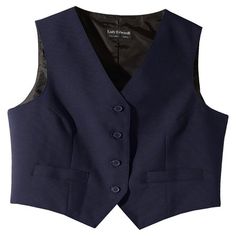 Edwards Garment Women's Fully Lined V-Neck Economy Vest, Style 7490. Economy Vest with textured weave offers a crisp, classic style. Perfect for banquets, restaurants or casinos. Embroiders well. 100% Polyester, V-neck vest with matching button placket, Two functional welt pockets, Self fabric back, Fully lined, Laundry friendly, Women's size: XS-3XL. Color: Blue.  Gender: female.  Age Group: adult. Mens Vest Jacket, Short Puffer Jacket, Sleeveless Coat, Vest Style, Hooded Jacket Men, Sweater Vest Women, Vest Coat, Outerwear Vest, Womens Crewneck