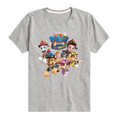 Paw Patrol - Paw Patrol Movie - Toddler And Youth Short Sleeve Graphic T-Shirt - Celebrate the essence of Nickelodeon's Paw Patrol with officially licensed apparel featuring unique designs crafted exclusively by Hybrid Apparel. Each piece brings beloved characters, iconic imagery, and memorable moments to life, offering Paw Patrol fans a one-of-a-kind way to showcase their passion. Paw Patrol Logo, Chase And Marshall, Paw Patrol Rocky, Paw Patrol Movie, Paw Patrol Christmas, Marshall Paw Patrol, Movie Cast, Chase Paw Patrol, Paw Patrol Nickelodeon