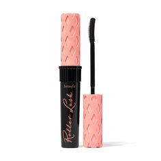 For anyone who’s ever craved curled lashes so hard that they almost reached for a curling iron, we made you something: Roller Lash curling mascara—a roller that’s custom-made for your lashes! Its uniquely designed Hook ‘n' Roll™ brush catches, separates, and curls every lash. And these curls last 12 hours*…no hairspray required. *instrumental test on 27 participants ***Source: Global Internal Benefit Sales, Jan-Dec 2022 | Benefit Cosmetics Roller Lash Curling Mascara, Black, Size 8.5 g Net wt. 0 Benefit Roller Lash, Benefit Mascara, Roller Lash Mascara, Roller Lash, Curled Lashes, 7 December, Curling Mascara, Wishlist 2024, Lash Mascara