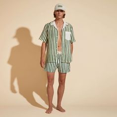 The new collaboration captures the essence of St. Tropez's rich history through the unique lens of Highsnobiety. By merging the distinctive aesthetics of both brands, this partnership brings together two cultural icons to create a collection that seamlessly combines the past and the present.Shorter length swim trunks with stretch fabricElastic waistband with drawstring and Zamac tips engraved with VilebrequinTwo side pockets and one rear couture pocket with velcro flapTwo back eyeletsSide leg length in size M: 14.5" - slightly shorter than the classic MooreaMen Swim Shorts HS StripesVilebrequin x Highsnobiety limited editionMen Swim Shorts98% recycled polyamide- 2% elastane To take care of your adored Men Stretch Swim Trunks, we advise you to follow our suggestions below:Rinse your swim tr Father And Son Clothing, Men Swim Shorts, Men Swimwear, Mens Bathing Suits, Boys Swimwear, Character Inspo, Studio Ideas, Swimming Costume, Swim Brief