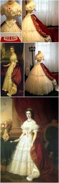 Empress Elisabeth Of Austria, Empress Sissi, Empress Elisabeth, Fantasy Dresses