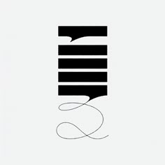 a black and white poster with the letter e on it