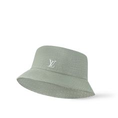 LOUIS VUITTON® - Everyday Reversible Bucket Hat - Water Green Designer Flat Brim Travel Hat, Louis Vuitton Gifts, Reversible Bucket Hat, Trunk Bag, Spring Sandals, Men Store, Monogram Bag, Louis Vuitton Official, Buckle Shoes