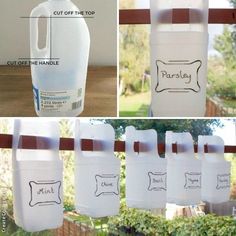 the instructions for how to make an easy diy laundry bag hanging from a clothes line