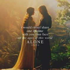 https://goo.gl/images/P88PHT Lord Of The Rings Quotes, Rings Quotes, Lotr Quotes, Aragorn And Arwen, Tolkien Quotes, Barbie Quotes, I Would Rather, Fellowship Of The Ring, Stock Quotes