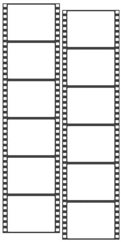 two filmstrips with the same film strip