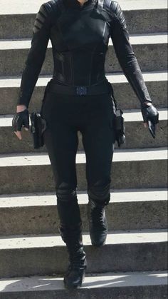 Halloween Costumes 2022, Spy Outfit, Combat Clothes, Superhero Suits, Super Suit, Tactical Wear, Costume Noir, Super Hero Outfits, Black Widow Marvel