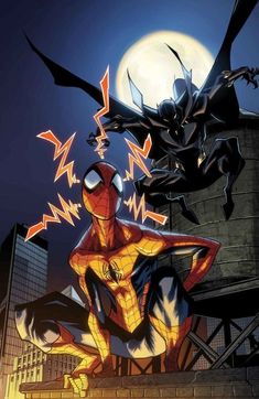 Mark Bagley, Amazing Spider, Black Panther, Panther, The Amazing, Black Cat, Spiderman, Marvel, Moon