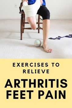 Use these exercises and a few items you have around the house to relieve arthritis foot pain and unlock stiff joints. Nerve Pain Remedies, Knee Strengthening, Inner Knee Pain, Pain Relief Remedies, Foot Pain Relief, Nerve Pain Relief, Sciatic Nerve Pain, Knee Exercises, Knee Pain Relief