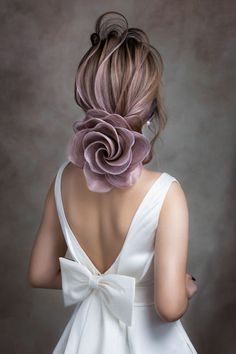 Braided Rose Hairstyle, Intricate Hairstyles, Hair Locks, Rose Hair, Free Makeup, Model Hair, Amazing Flowers, Backless Dress Formal, The Professional