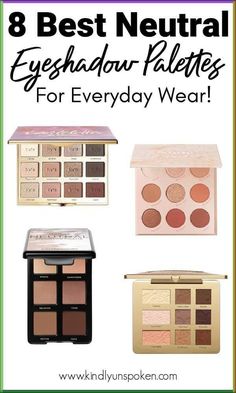 Looking for the best everyday eyeshadow palette? Check out the 8 Best Neutral Eyeshadow Palettes for everyday wear including both high end and quality drugstore eyeshadow palettes! These affordable everyday eyeshadow palettes have both cool and warm matte eyeshadows perfect for creating both natural eye makeup looks and romantic, smokey eye makeup looks. #eyeshadow #drugstoremakeup #highendmakeup #bestmakeup Romantic Smokey Eye, Natural Eye Makeup Looks, Makeup Looks Eyeshadow, Best Drugstore Eyeshadow, Affordable Eyeshadow Palettes, Drugstore Eyeshadow Palette, Drugstore Eyeshadow, Natural Eyeshadow Palette, Everyday Eyeshadow