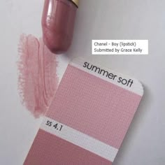 Toned, light soft summer. Chanel Boy Soft Summer Lipstick, Estate Soft