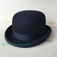 Wool Men's Black Bowler Hat Gentleman Hat Fedora Casual NEW   Color:Black Size:M Material:Wool       Payment 1. Payment must be made within 7 days of auction closing (Unpaid dispute will automatically open when item is not paid in 7 days). 2. PLEASE NOTE: SHIPPING&HANDING DOES NOT INCLUDE DUTIES, LOCATL TAXES OR ANY OTHER IMPORTATION FEES. 3. Please list your special requests (color, packages, value of declaration, etc.) in the EBAY NOTES SECTION when you make payment Shipping 1. We Ship to Worl 1930s Fashion Mens, Black Bowler Hat, Gentleman Hat, Men's British Style, 1950s Mens, Jazz Hat, Hat Fedora, Ebay Business, Bowler Hat