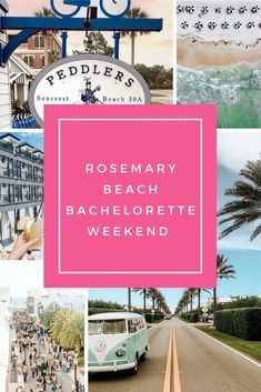 the rosemary beach bachelor weekend is here and it's time to get back together