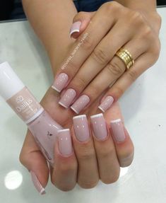 Short Gel Nails, Nude Nail Designs, Classy Acrylic Nails, Nails Desing, Luxury Nails, Manicure E Pedicure, Gorgeous Nails, Perfect Nails