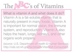 The ABC's of Vitamins are easy to remember and can be found in Debco and alphabroder's #Wellth magazine. Fat Soluble Vitamins