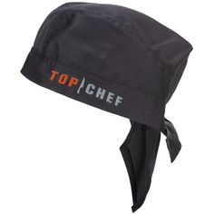 "Maintain a clean kitchen with this classic chef hat. Featuring a rich, black color you will be sure to look professional in this hat. In addition, the lightweight poly-cotton blend and one-size-fits-most size create a breathable fit so you or your staff can stay comfortable while you work! This 13\" chef hat is perfect for upscale restaurants and open-kitchens that allow customers to watch you while you cook. It is easy to clean and hides stains well thanks to its dark color. Plus, the velcro h Chef Cap Drawing, Chef Caps Design, Chef Hat Illustration, Chef Hat Logo, C@rtoo Chef Hat, Cooking Master, Chef Cap, Open Kitchens, Name Unique