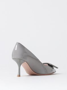 Pumps ROGER VIVIER Woman color Grey Roger Vivier Shoes, Grey Pumps, Roger Vivier, Italian Fashion Designers, Italian Fashion, Woman Colour, Pump Shoes, Pink Grey, Women's Pumps