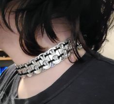 made with love from hand collected recycled aluminum soda tabs :) Pop Tab Choker, Pop Can Tabs, Soda Tabs, Can Tabs, Pop Tabs, Pop Cans, Paper Craft Diy Projects, Soda Pop, Choker Necklaces