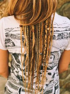 Beach Hair Wrap, Viking Hair, Dread Hairstyles, Dreadlock Hairstyles