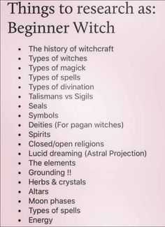 Pagan Tips, Things To Research, Beginner Witch, Witchcraft Spells For Beginners, Magia Das Ervas, Green Witchcraft, Witchcraft Books