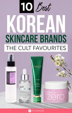 Best Brands For Skin Care, Korean Things To Buy, Best K Beauty Products, Pretty Skin Care Products, K Beauty Skin Care Products, Korean Beauty Products Skincare Routine, Korean Skincare Routine Products, Best Asian Skincare Products, Best K Beauty Skin Care