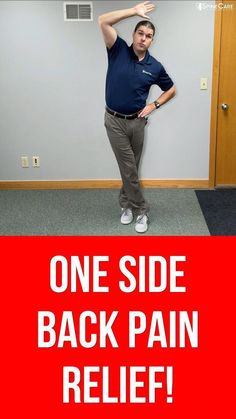 Dr. Rowe shows how to quickly fix lower back pain off to THE SIDE!EASY lower back pain relief stretches and exercises are shown that may help release low bac... Lower Back Pain Relief Stretches, Dr Rowe, Mid Back Pain, Middle Back Pain, Upper Back Pain, Lower Back Pain Relief, Nerve Pain Relief, Sciatic Nerve Pain, Knee Pain Relief