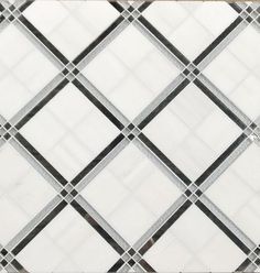 a white and black checkered tile pattern