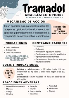 a poster with the words in spanish and english