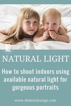 How to avoid underexposed, noisy photos when photographing indoors with natural light only. Learn how to use the natural light coming in the windows and which type of window light will work best. #phototips #naturallight #photographingindoors #photography Natural Light Photography Outdoors, Basic Photography, Self Portrait Photography, Creative Portrait Photography, Natural Light Photography, Corporate Headshots, Window Light