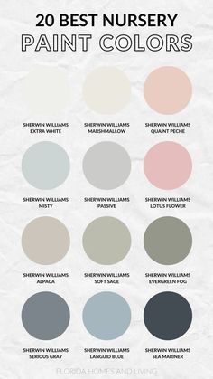 the 20 best nursery paint colors