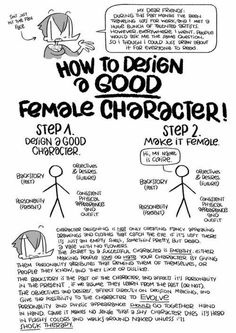 how to design a good female character