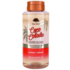 Enjoy soft, smooth, and delicious-smelling skin with Tree Hut Coco Colada Foaming Gel Body Wash! Made with Shea Butter, Pineapple, and Coconut Oil, this foaming body cleanser creates a luxurious lather to cleanse skin without stripping away your skin's moisture, leaving your skin soft and smooth. Plus, our Coco Colada Foaming Gel Body Wash smells like poolside-summer vibes with notes of coconut, pineapple, and coconut milk. Tree Hut Foaming Gel Body Washes are formaldehyde-free, paraben-free, an Tree Hut Coco Colada, Coco Colada, Pineapple And Coconut, Sugar Body Scrub, Sugar Body, Tree Hut, Soften Skin, Sulfate Free, Alcohol Free