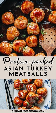 Asian Turkey Meatballs offer a tasty and healthy twist on traditional meatballs. Made with lean turkey and flavored with ginger, garlic, and green onions, these tender meatballs are topped with a savory soy glaze. Perfect for busy weeknight dinners and weekly meal prep. Serve over steamed rice or noodles for a family-friendly meal. This is an easy Asian-inpsired recipe that you will enjoy all year long. Traditional Meatballs, Asian Turkey Meatballs, Asian Turkey, Soy Glaze, Tender Meatballs, Food Event, Weekly Meal Prep, Easy Asian