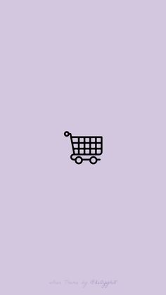 a black and white drawing of a shopping cart on a pink background with the words, when there is no image you can see