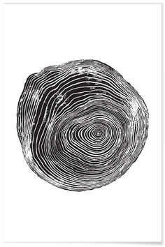 a black and white drawing of a finger print