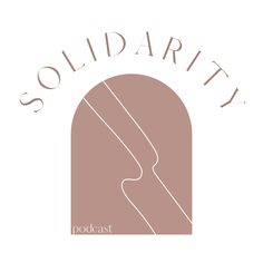 the logo for solidity podcast, which has been designed to look like an arch