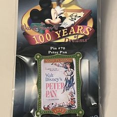 the disney movie poster is in its package