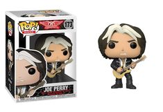 pop vinyl figure joe perry with guitar