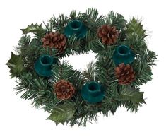 Holiday Traditions Advent Wreath - The Country Christmas Loft Third Sunday Of Advent, Vermont Christmas, Advent Wreath Candles, Advent Wreaths, Artificial Christmas Wreaths, Three Candles, Advent Candles, Advent Wreath, Selling Candles