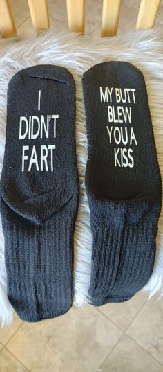 Funny socks. Make perfect gifts. Best Gag Gifts Christmas, Cheap Funny Socks For Gifts, Fun Gifts 2022, Cheap Novelty Pins For Gifts, Amazing Gifts Not On The High Street, Cheap Christmas Gift Socks, Great Holiday Gifts To Get, Christmas Gifts Gender Neutral, Hilarious Homemade Gag Gifts To Make