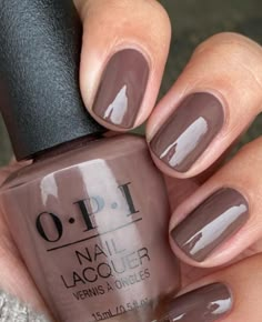 Unghie Sfumate, Opi Nail Colors, Fall Nail Polish, Nail Polish Colors Fall, Fall Gel Nails, Smink Inspiration